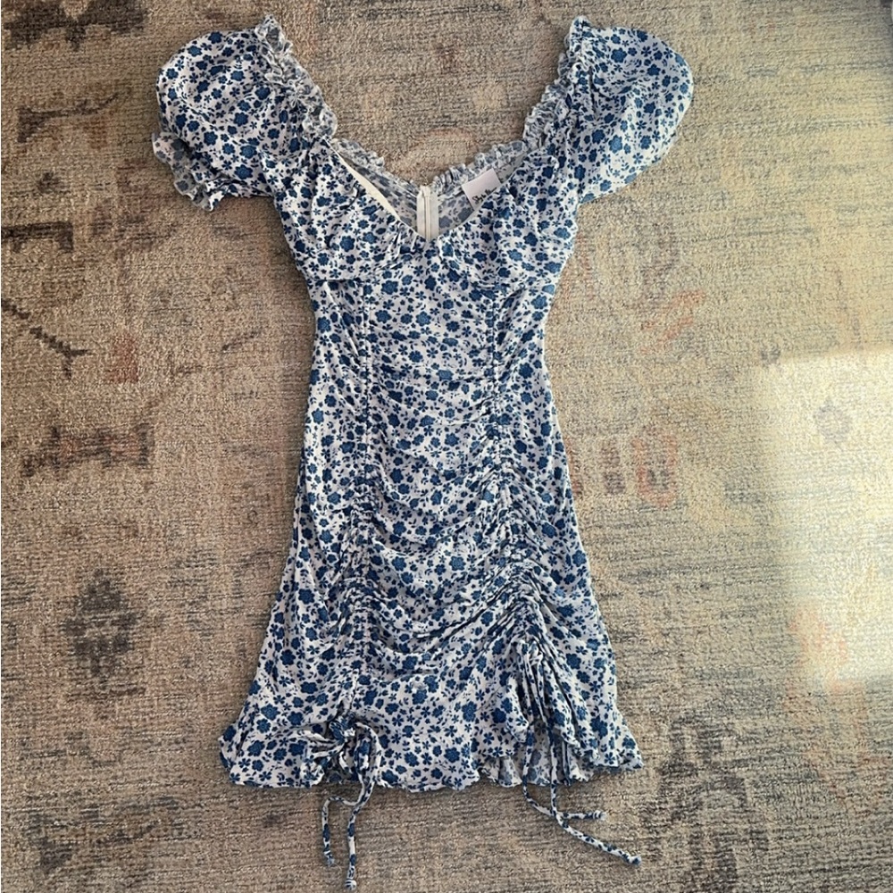 Floral Puff Sleeve Dress